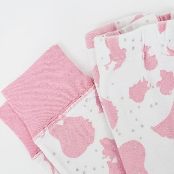 GAP Disney Sleeping Beauty pajama set Princess pjs Girls size Medium - Picture 5 of 9